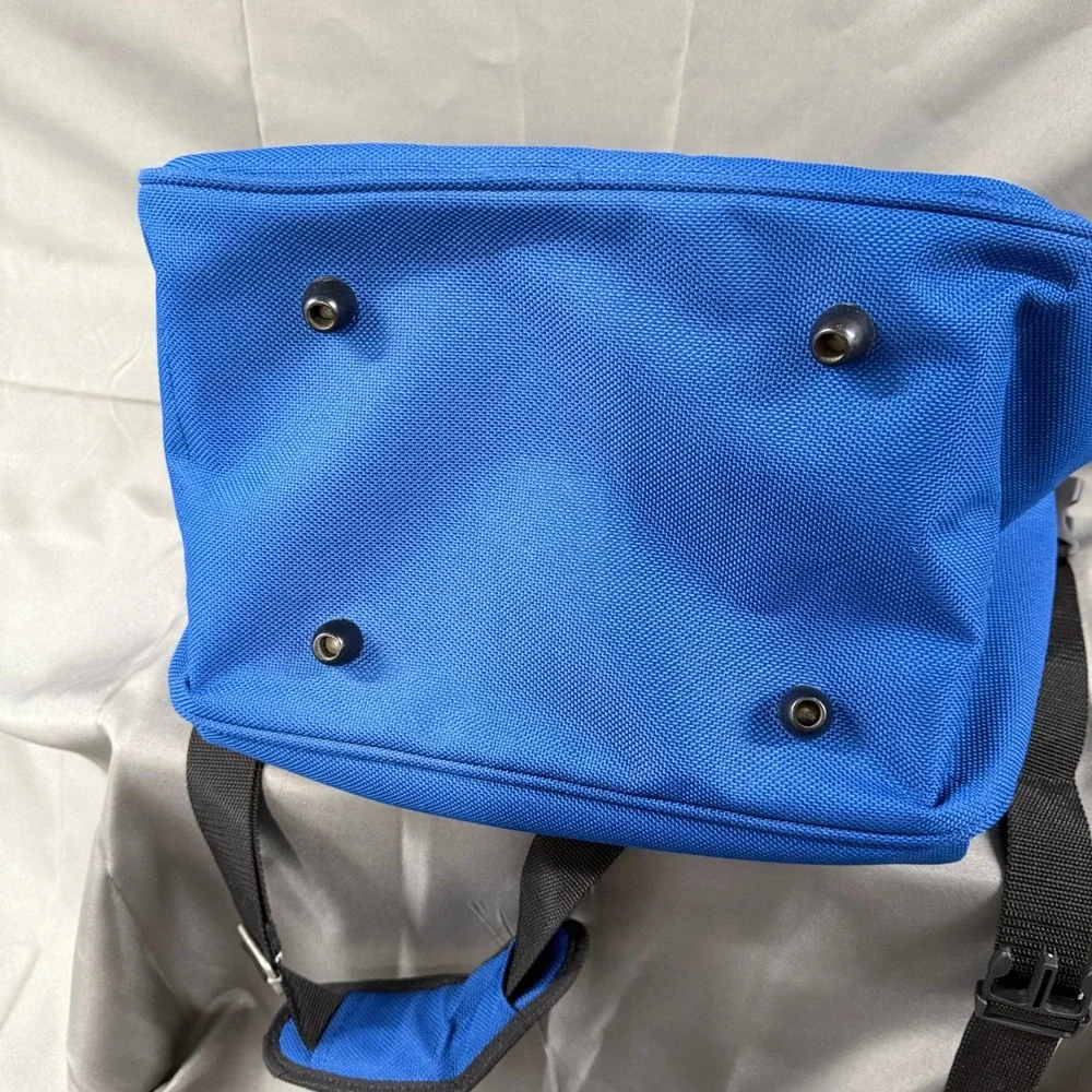 DELSEY Blue Travel Duffel Bag Carry On Shoulder Strap Luggage‎ Weekender